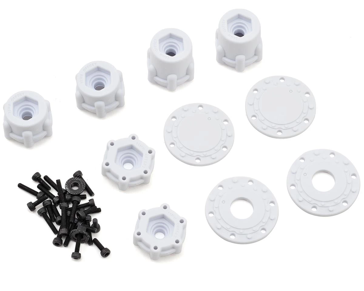 JConcepts Tribute 2.6 x 3.6" Monster Truck Wheel (White) (2) 4 JConcepts Tribute 2.6 x 3.6" Monster Truck Wheel (White) (2) - Image 4