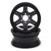 JConcepts 12mm Hex Dragon 2.6" Mega Truck Wheel w/Offset Adapters (Black) (2)