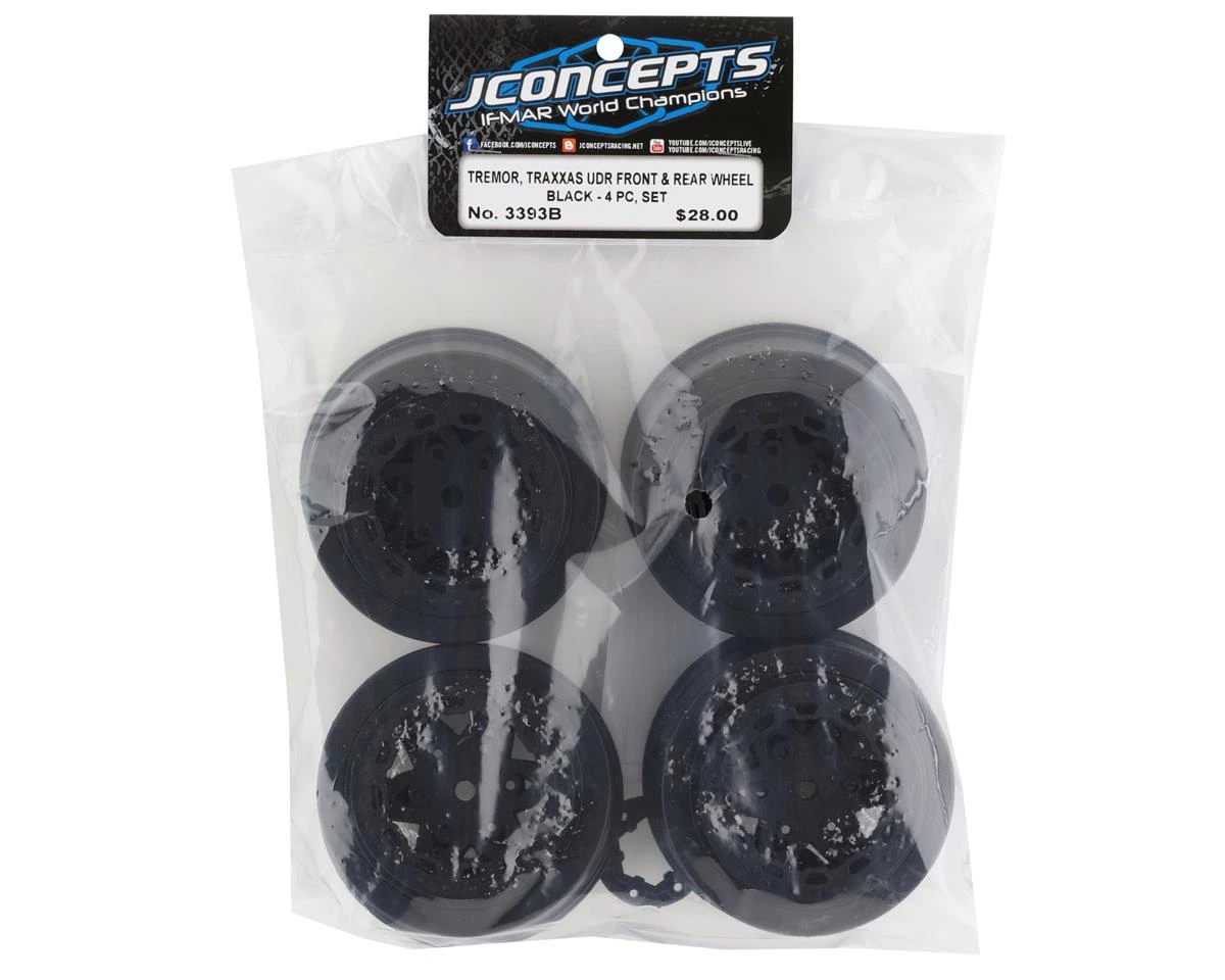JConcepts Traxxas Unlimited Desert Racer Tremor Wheels (Black) (4) w/17mm Hex 4 JConcepts Traxxas Unlimited Desert Racer Tremor Wheels (Black) (4) w/17mm Hex - Image 4