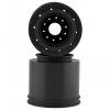JConcepts Aggressor 2.6x3.6" Monster Truck Wheel (Black) (2) w/17mm Hex