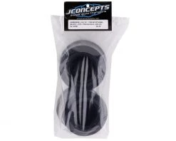 JConcepts Aggressor 2.6x3.6" Monster Truck Wheel (Black) (2) w/17mm Hex -Deals JConcepts  Store jco3414b 3