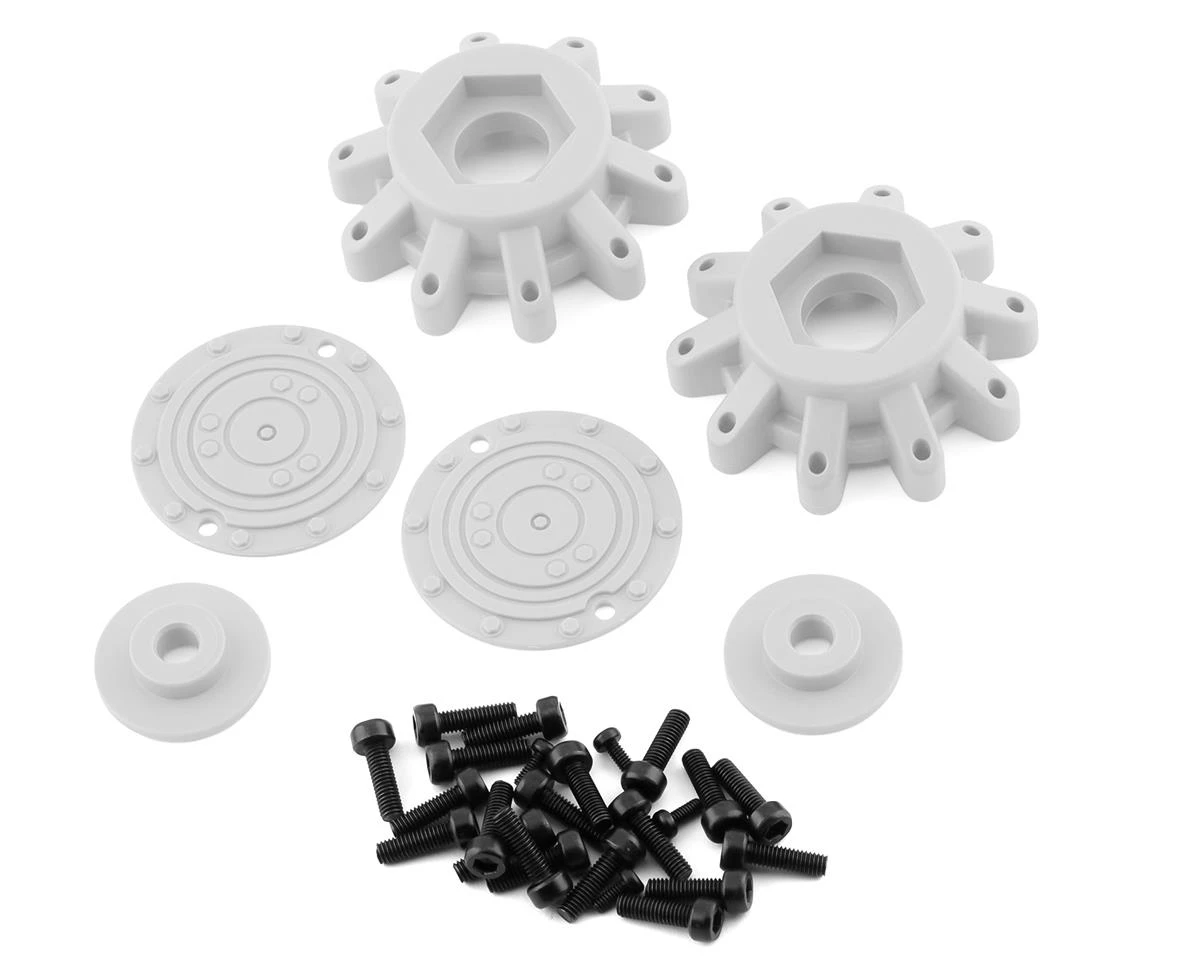 JConcepts Aggressor 2.6x3.6" Monster Truck Wheel (White) (2) w/17mm Hex 3 JConcepts Aggressor 2.6x3.6" Monster Truck Wheel (White) (2) w/17mm Hex - Image 3