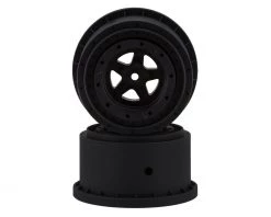 JConcepts Starfish Mambo Beadlock Street Eliminator Rear Drag Wheels (Black) (2) w/12mm Hex