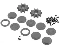 JConcepts Aggressor 2.6x3.8" Monster Truck Wheel (Silver) (2) w/17mm Hex -Deals JConcepts  Store jco3423s 2