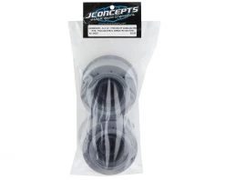 JConcepts Aggressor 2.6x3.8" Monster Truck Wheel (Silver) (2) w/17mm Hex -Deals JConcepts  Store jco3423s 3