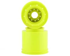 JConcepts Aggressor 2.6x3.8" Monster Truck Wheel (Yellow) (2) w/17mm Hex