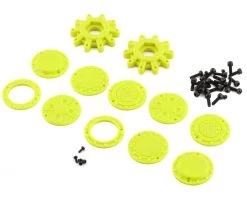 JConcepts Aggressor 2.6x3.8" Monster Truck Wheel (Yellow) (2) w/17mm Hex -Deals JConcepts  Store jco3423y 2