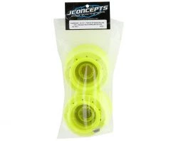 JConcepts Aggressor 2.6x3.8" Monster Truck Wheel (Yellow) (2) w/17mm Hex -Deals JConcepts  Store jco3423y 3