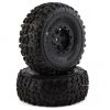 JConcepts Traxxas UDR Pre-Mounted Landmines Tires w/Tremor Wheels (Black) (2) (Yellow) w/12mm Hex